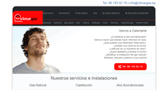 Desktop Screenshot of climargas.es