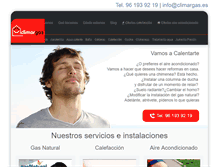 Tablet Screenshot of climargas.es